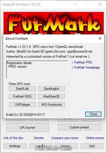 FurMark 1.27.0.0 (2021) 